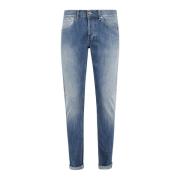 Stijlvolle George Jeans voor Mannen Dondup , Blue , Heren