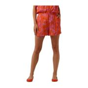 Paarse Zomer Shorts Katie Ydence , Multicolor , Dames