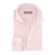 Roze Business Overhemd Slim Fit John Miller , Pink , Heren