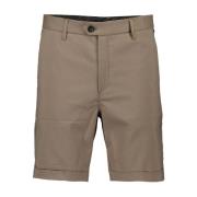 Bruine Chino Shorts Airforce , Brown , Heren