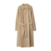 Beige Equestrian Knight Coat Burberry , Beige , Heren