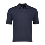 Donkerblauw poloshirt korte mouw Hugo Boss , Blue , Heren