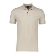 Beige Polo Met Korte Mouwen Hugo Boss , Beige , Heren