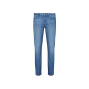 Slim Fit Denim Jeans Hugo Boss , Blue , Heren