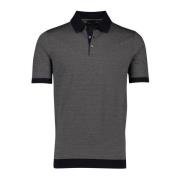 Zwart Gestreept Poloshirt Korte Mouw Bugatti , Black , Heren