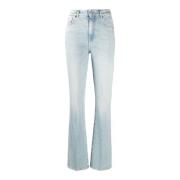 Vintage Bootcut Denim Jeans Diesel , Blue , Dames