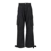 Cargo Broek voor Urban Street Style Moschino , Black , Dames