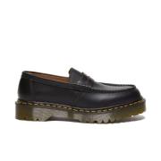 Zwarte Quilon Leren Loafers Dr. Martens , Black , Unisex