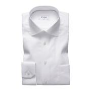 Witte Business Overhemd Jurk Eton , White , Heren