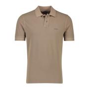 Bruin poloshirt korte mouw Hugo Boss , Brown , Heren