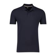 Donkerblauwe Polo Met Korte Mouwen Hugo Boss , Blue , Heren