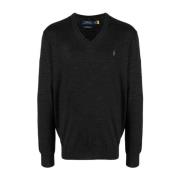 Donkere Graniet Pullover Sweater Ralph Lauren , Gray , Heren