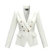 Crème Blazer Foglia1 Marella , White , Dames