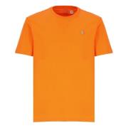 Oranje T-shirt met Pony Logo Ralph Lauren , Orange , Heren