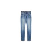 Dames Blauwe Denim Jeans Ralph Lauren , Blue , Dames