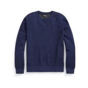 Blauw Polo Shirt Lange Mouw Ralph Lauren , Blue , Heren