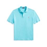 Lichtblauw Polo Shirt met Kraag Ralph Lauren , Blue , Heren