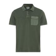 Groene poloshirt met korte mouw Camel Active , Green , Heren