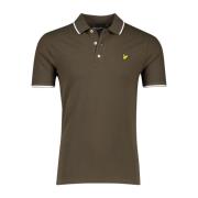 Groen poloshirt korte mouw Lyle & Scott , Green , Heren