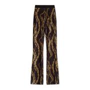 Broek met patroon Versace Jeans Couture , Black , Dames