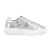 Stijlvolle Sneakers Voile Blanche , Gray , Dames