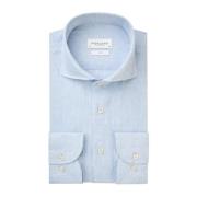 Lichtblauw Business Overhemd Slim Fit Profuomo , Blue , Heren