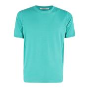 Casual Katoenen T-shirt Kangra , Blue , Heren