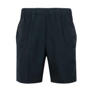 Blauwe Katoenen Shorts met Zakken Mauro Grifoni , Blue , Heren