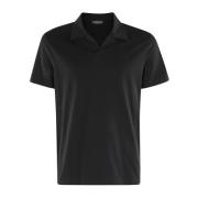 Klassieke Polo Shirt Dondup , Black , Heren