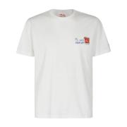 T-shirt met borduursel voor heren MC2 Saint Barth , White , Heren
