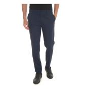 Chino met knoopsluiting en kleermakerssplit Hindustrie , Blue , Heren