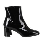 Heeled Boots Carel , Black , Dames