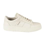 Klassieke Leren Sneakers Saint Sneakers , Beige , Heren