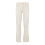 Denim Broek Fay , Beige , Dames