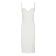 Elegante Jurk voor Speciale Gelegenheden Elisabetta Franchi , White , ...