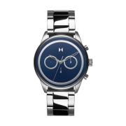 Chronograph Powerlane Roestvrijstalen Horloge Mvmt , Blue , Heren