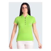 Geo Classic Polo Shirt Alviero Martini 1a Classe , Green , Dames