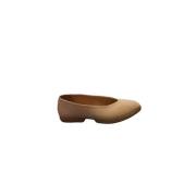 Beige Platte Schoenen Espadrilles , Beige , Dames