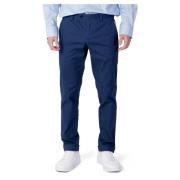 Blauwe Katoenen Ritsbroek Lente/Zomer Alviero Martini 1a Classe , Blue...