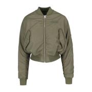 Groene Jassen voor Vrouwen MM6 Maison Margiela , Green , Dames