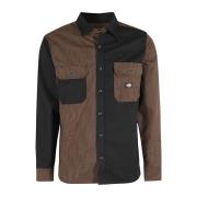 Casual Geruite Overhemd Dickies , Multicolor , Heren