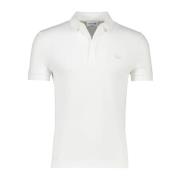 Klassieke poloshirt korte mouw wit Lacoste , White , Heren