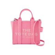 Leather totes Marc Jacobs , Pink , Dames