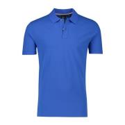 Blauwe poloshirt met korte mouwen Hugo Boss , Blue , Heren