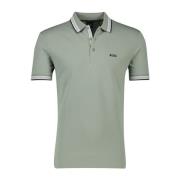 Groene poloshirt korte mouw Hugo Boss , Green , Heren