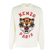 Gestreepte trui voor een stijlvolle look Kenzo , White , Heren