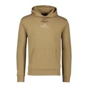 Bruine Hoodie met Capuchon Ralph Lauren , Brown , Heren