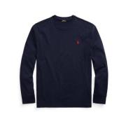 Stijlvol T-shirt voor Mannen Ralph Lauren , Blue , Heren