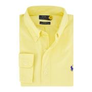 Geel Casual Button-Down Overhemd Ralph Lauren , Yellow , Heren