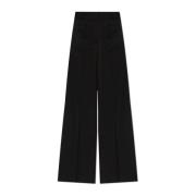 Broek met zakken Victoria Beckham , Black , Dames